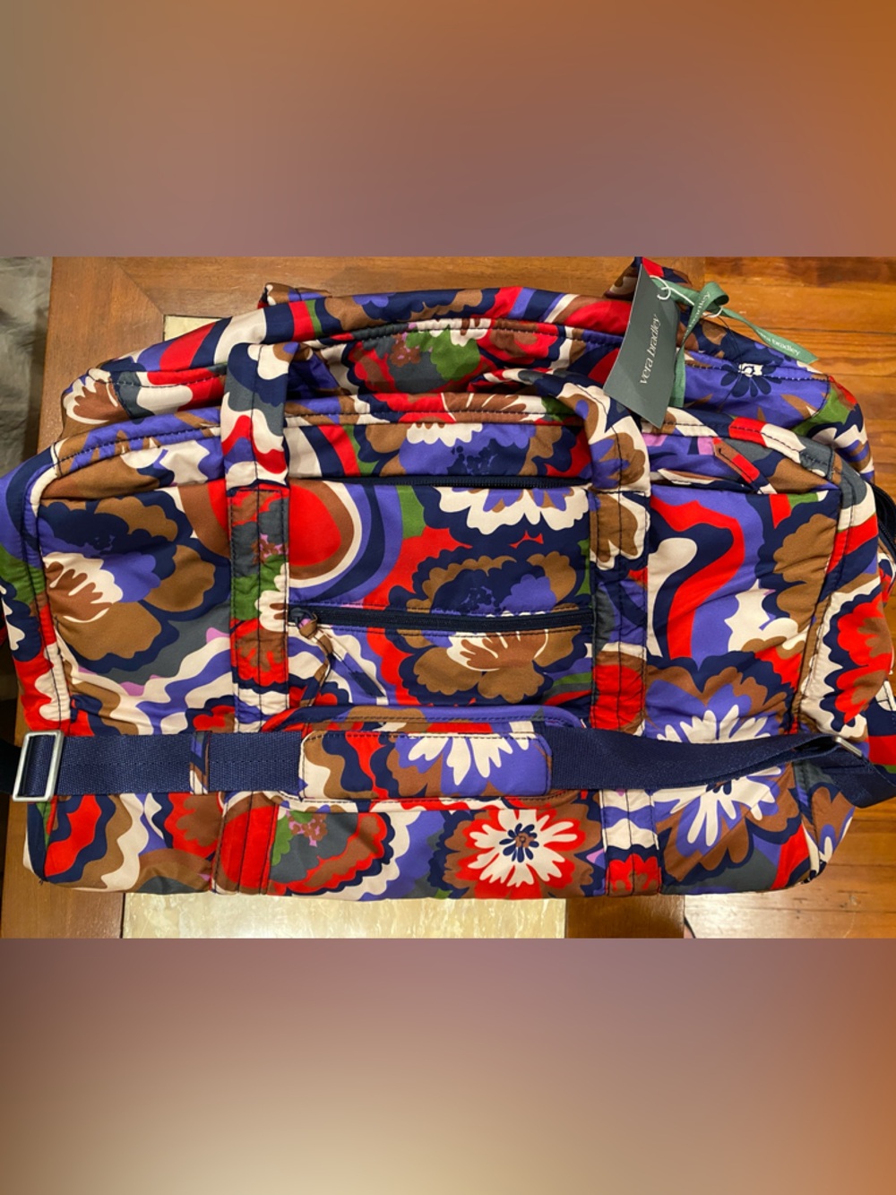 Vera Bradley Miramar Weekender Bossanova Bold